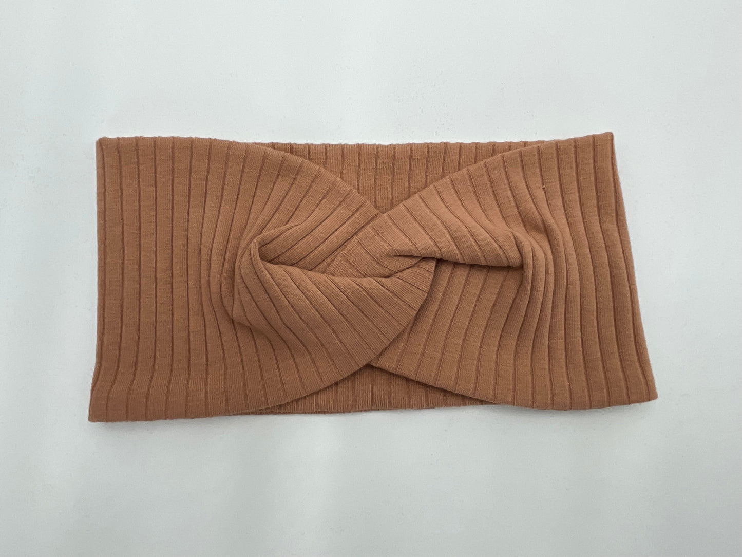 Bandeau jersey - Côtelé noisette