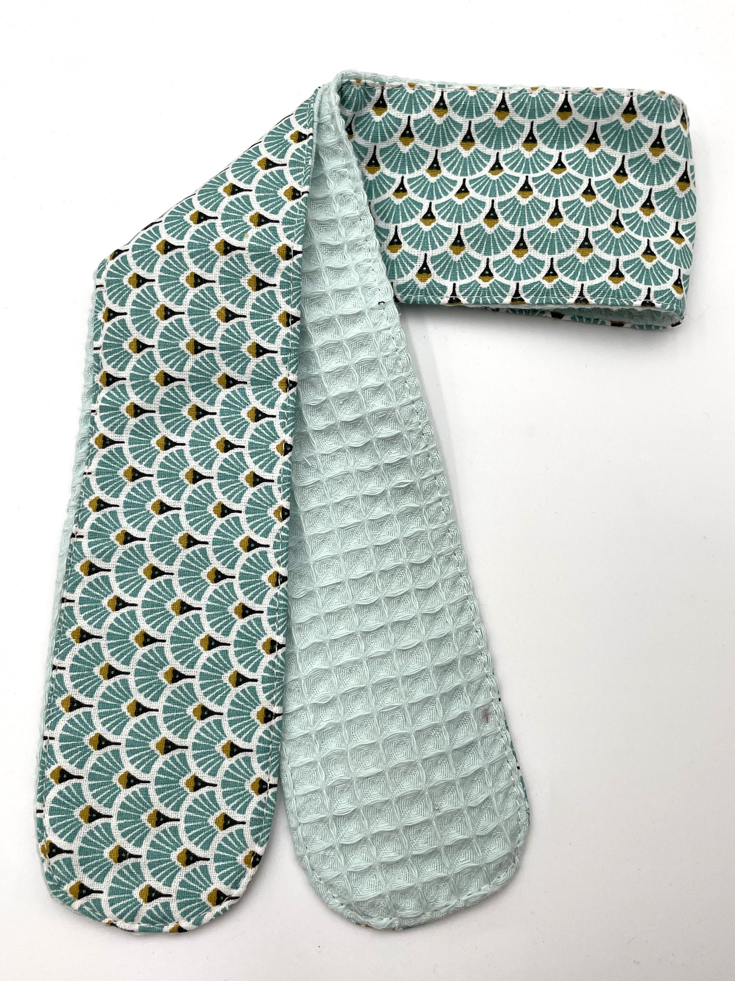 Bandeau de soin - Eventails menthe Eponge menthe