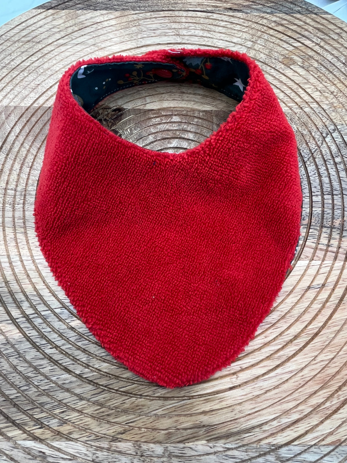Bavoir Bandana - Chouette Rouge