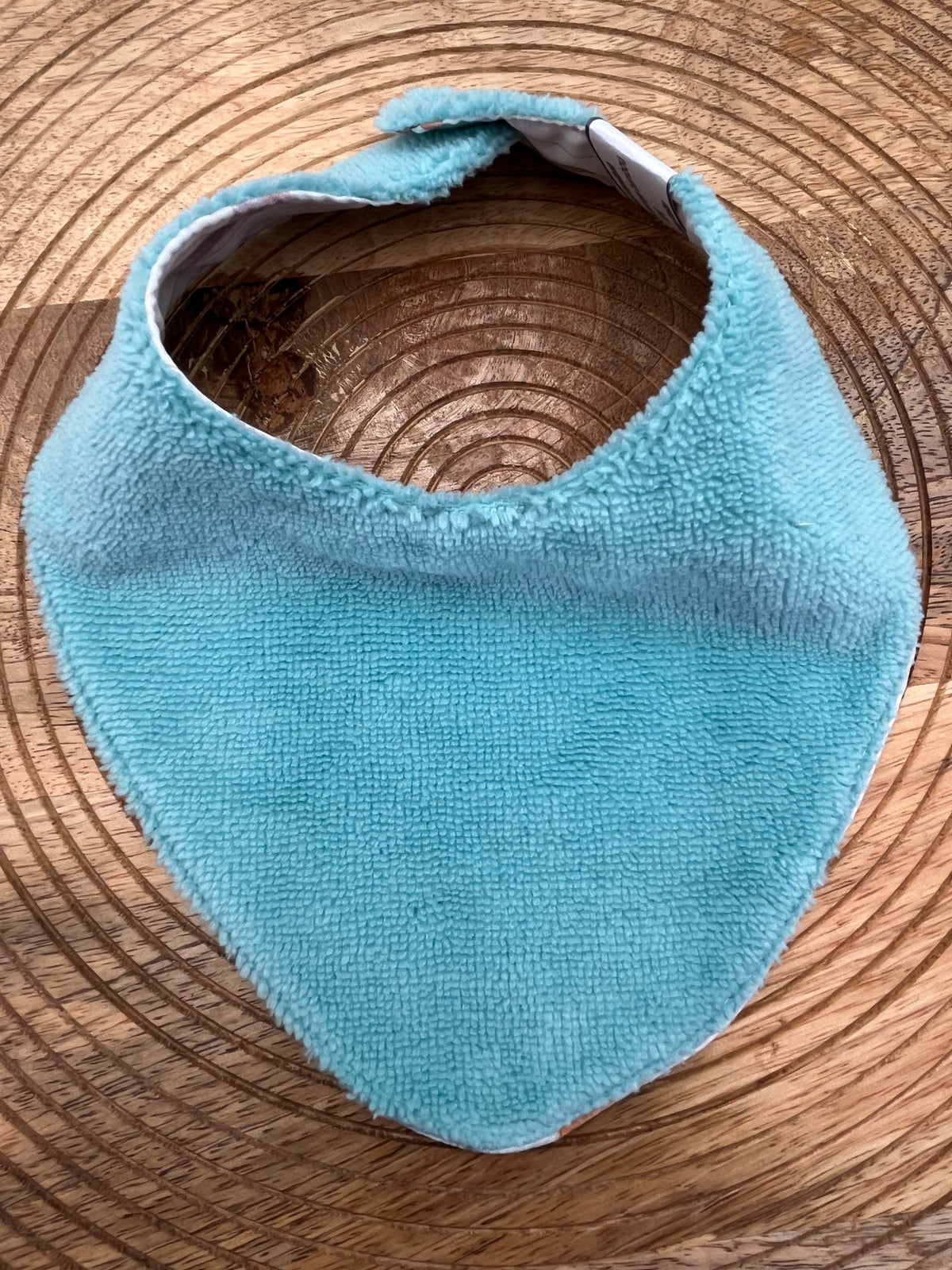 Bavoir Bandana - Montgolfière Menthe