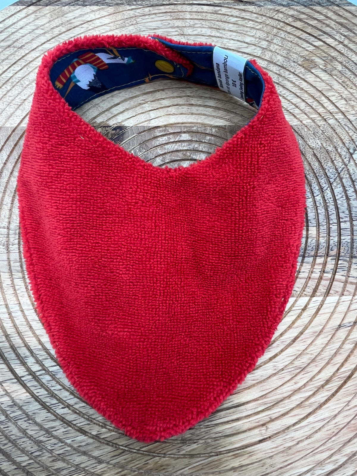 Bavoir Bandana - Goéland Rouge