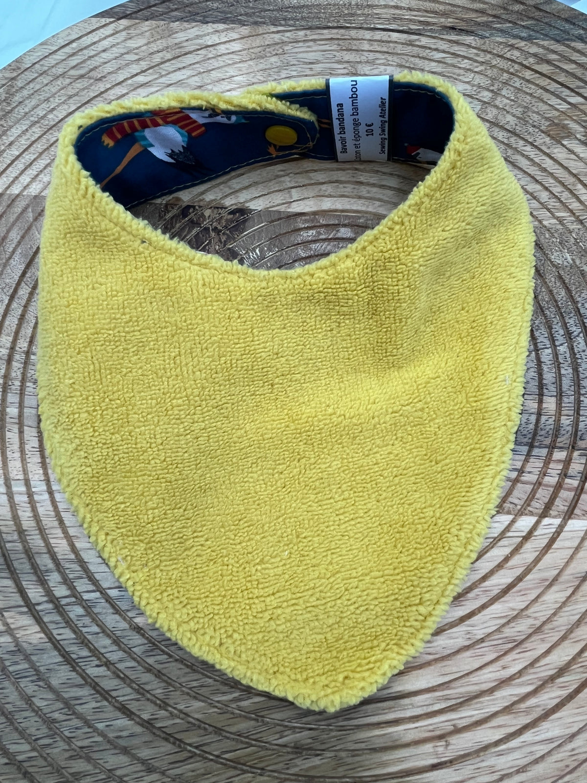 Bavoir Bandana - Goéland Jaune
