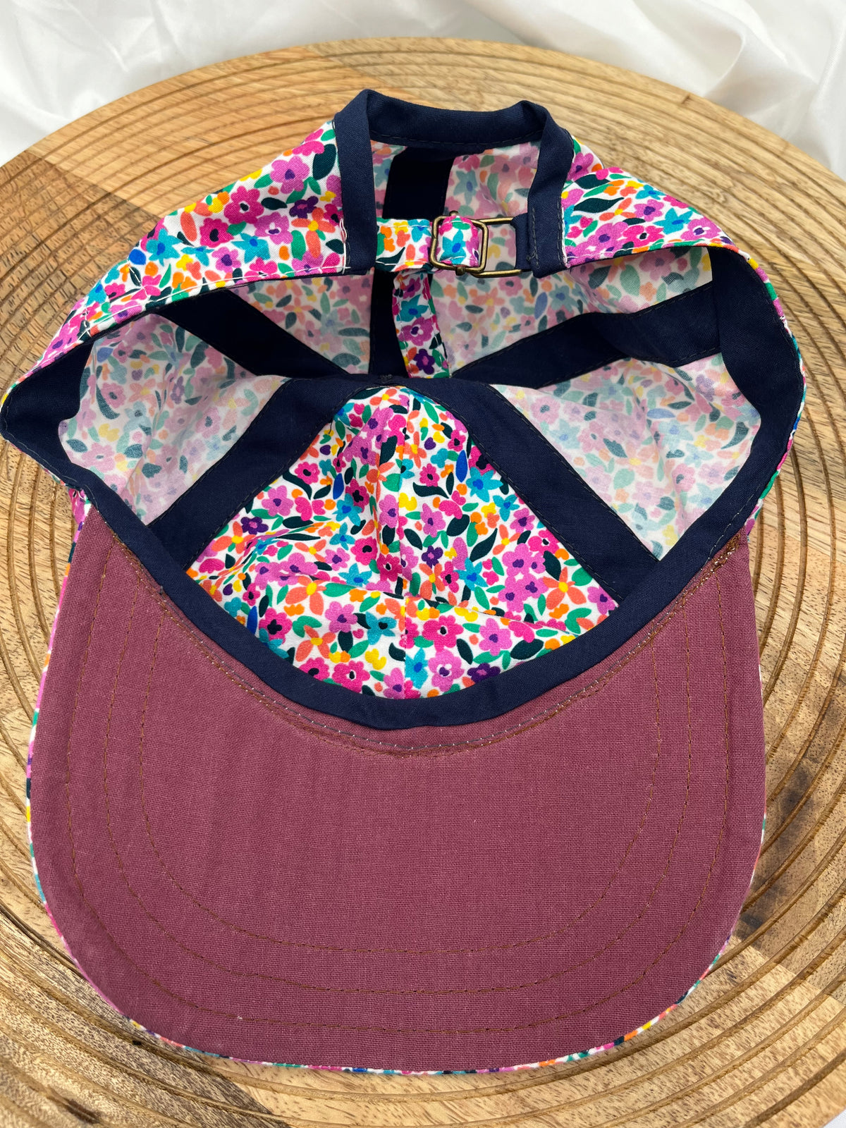 Casquette adulte - Confettis roses