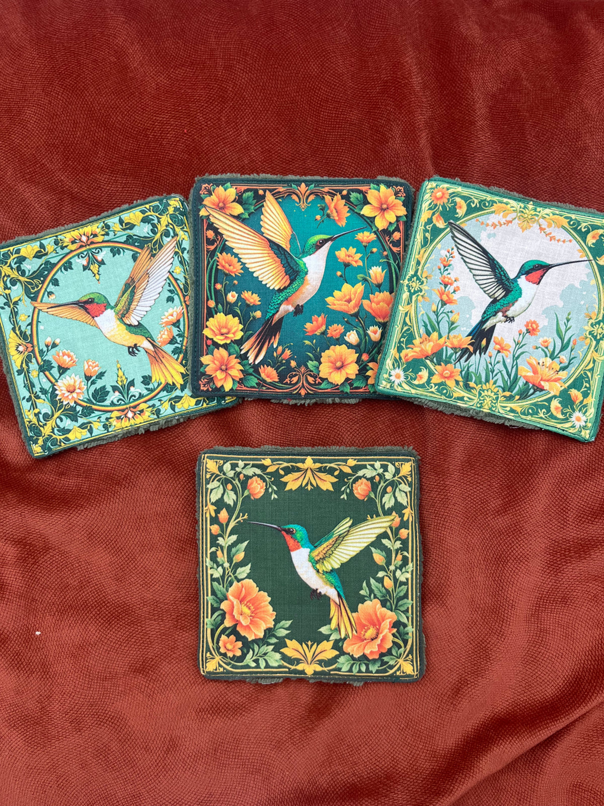 Lot de lingettes - Colibri Kaki 2