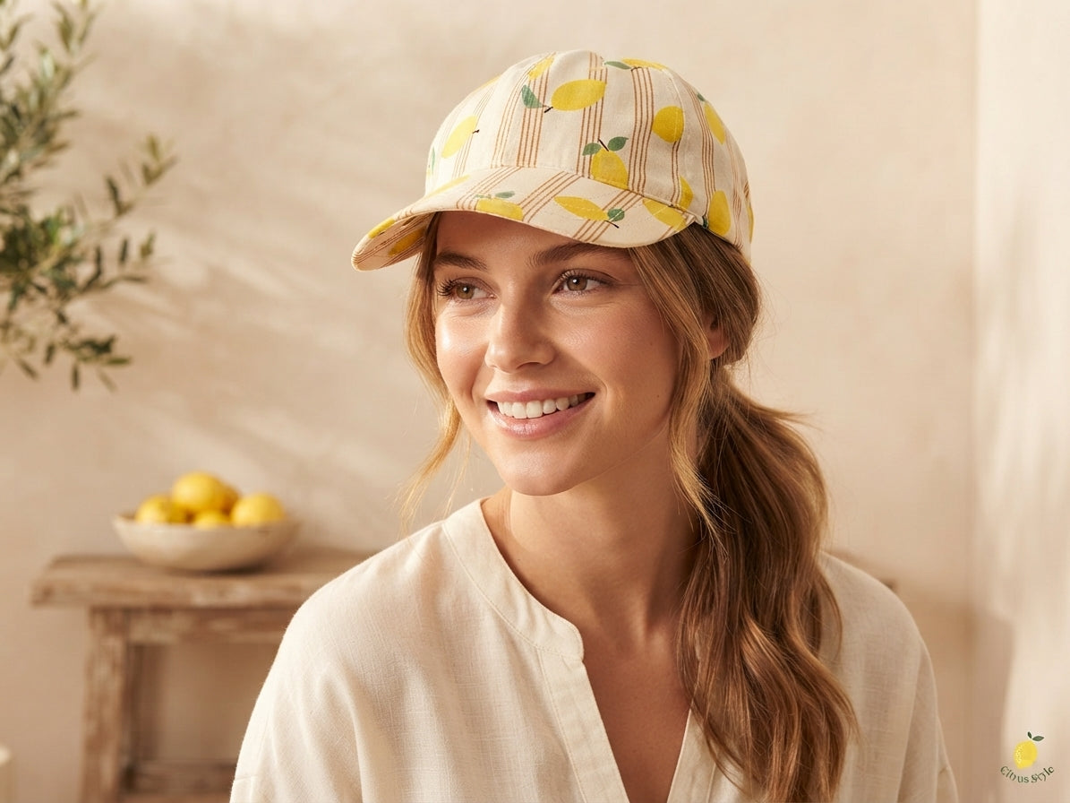 Casquette adulte - Citrons