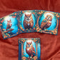 Lot de lingettes - Hibou Bleu 2