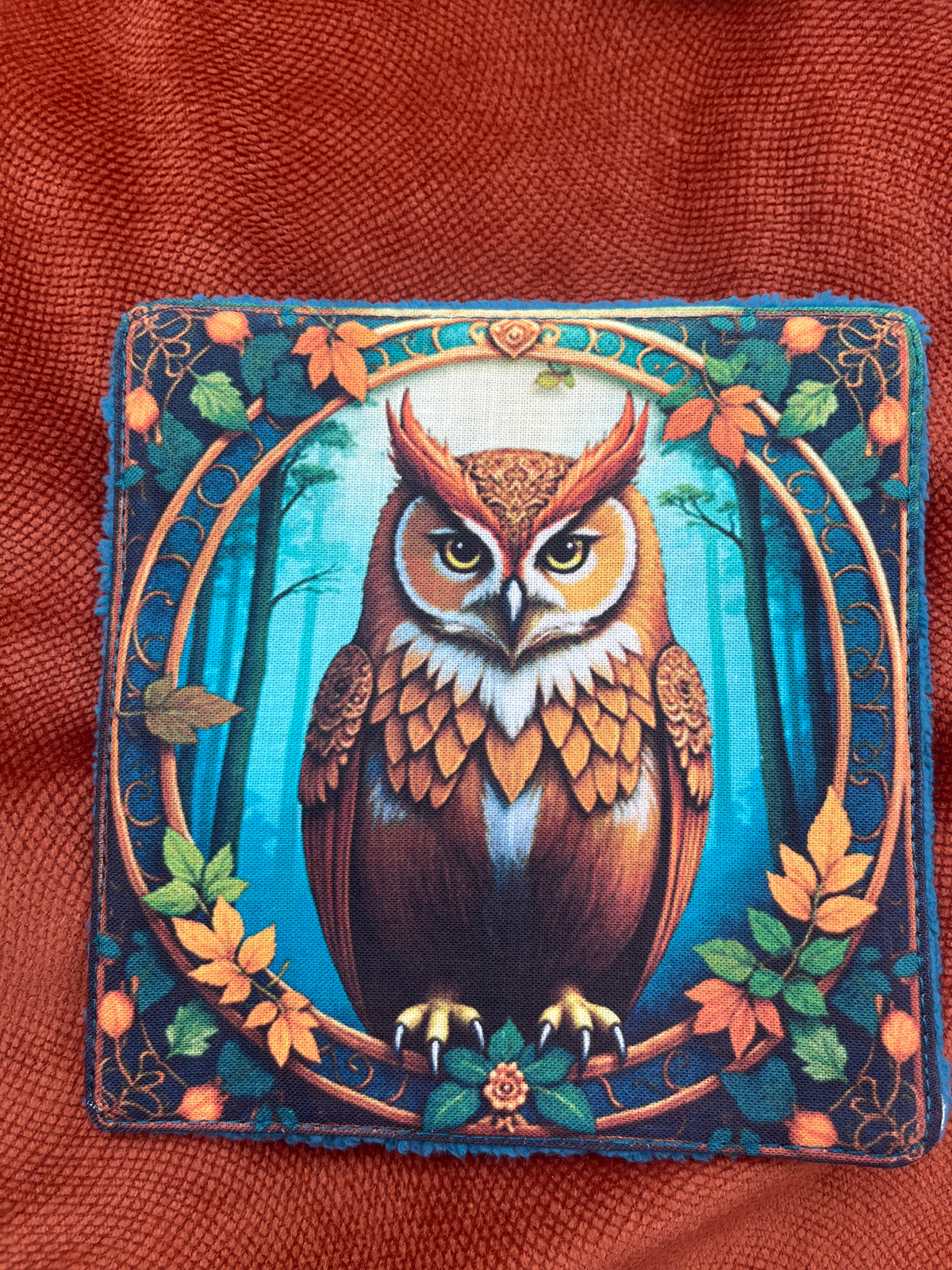 Lot de lingettes - Hibou Bleu 2