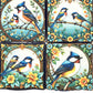 Lot de lingettes - Mésange Marine 1