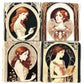 Lot de lingettes - Femme Beige 1