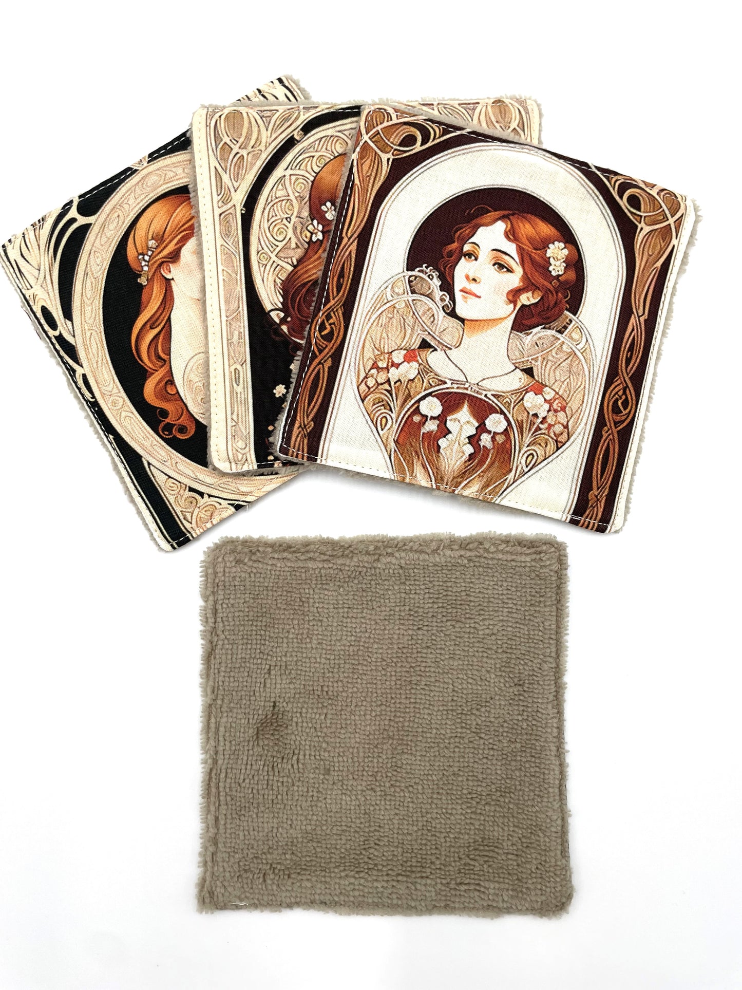 Lot de lingettes - Femme Beige 1