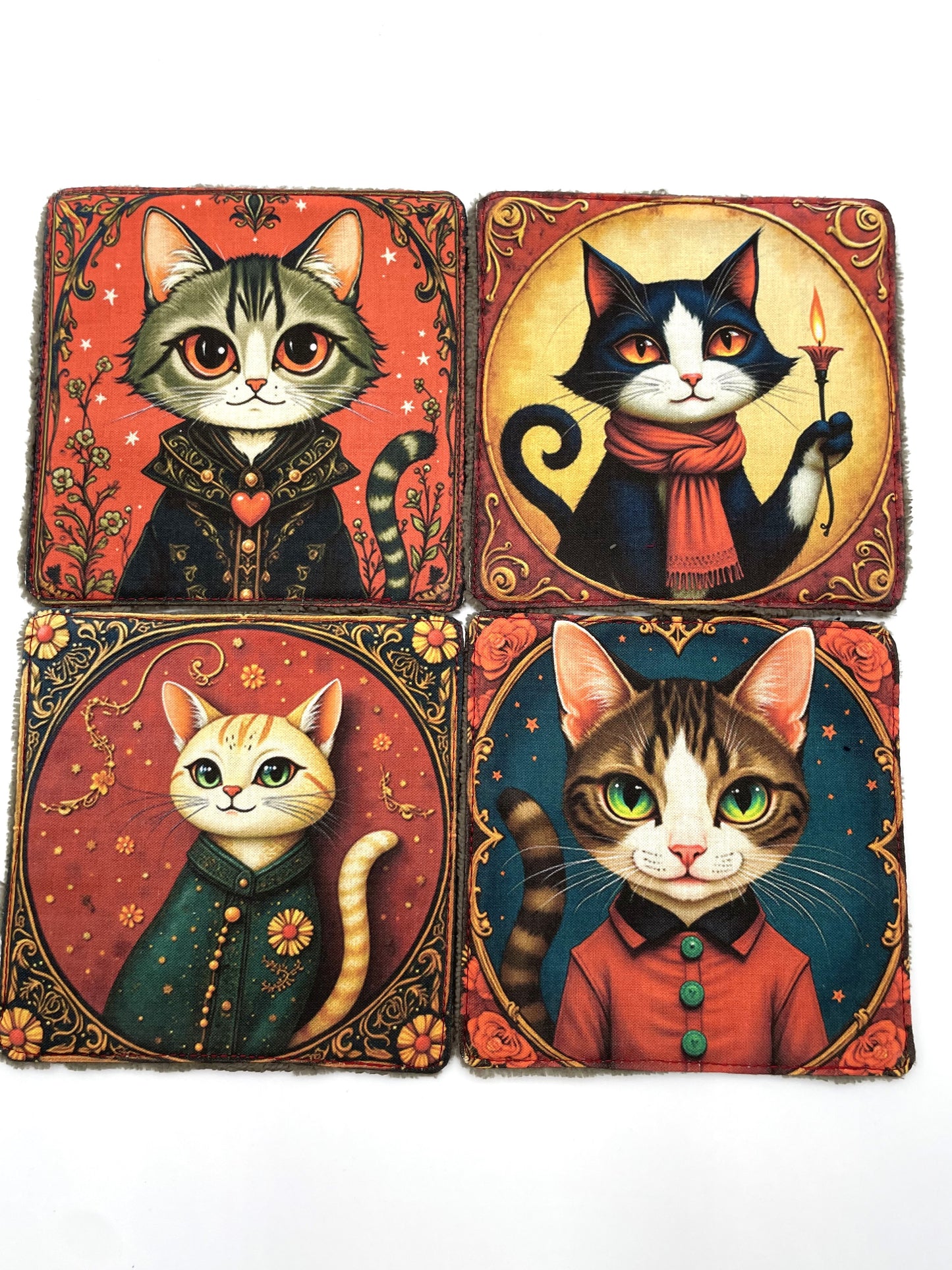 Lot de lingettes - Chat Mystique Taupe 1