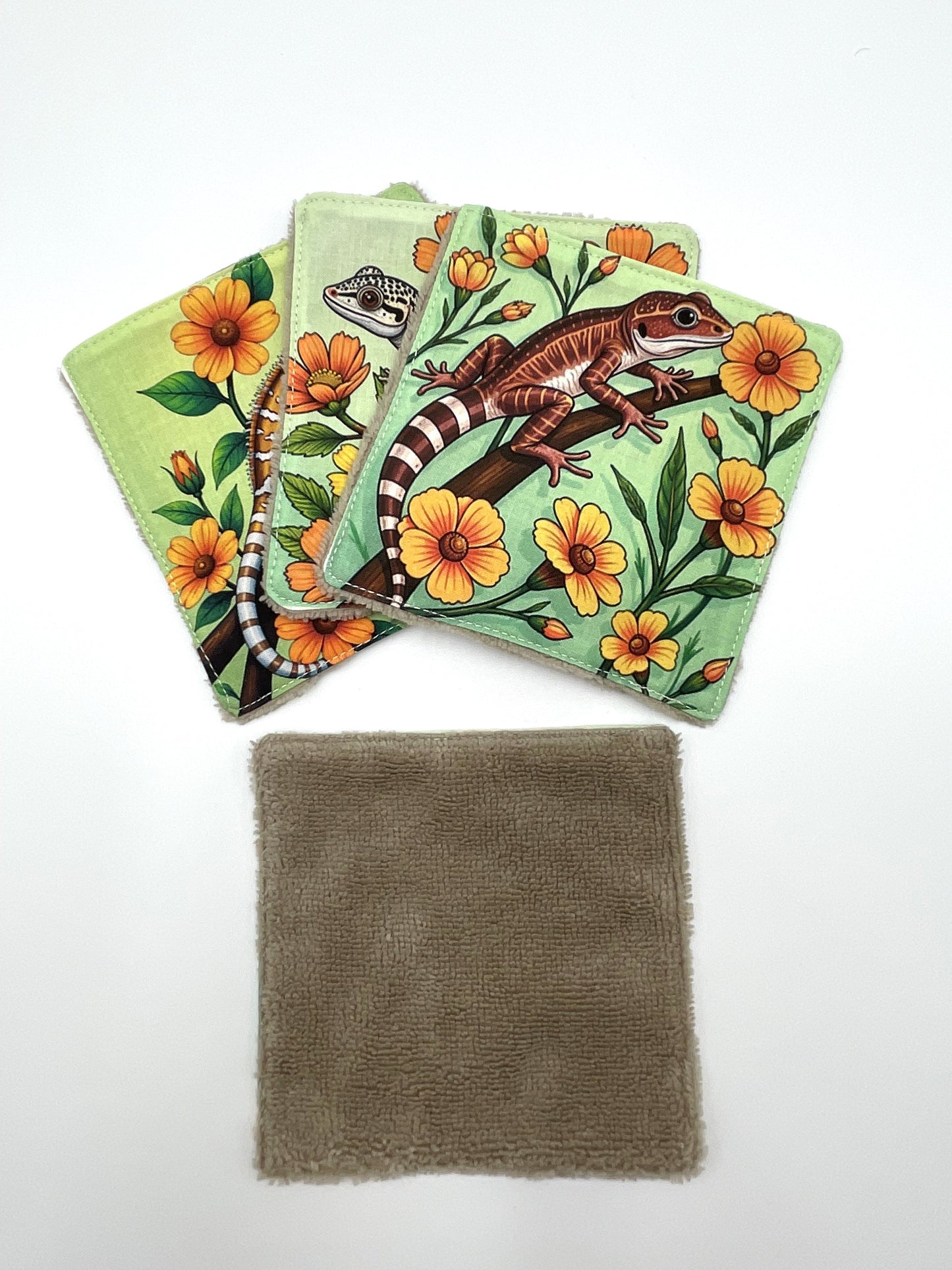 Lot de lingettes - Jeko Beige 1