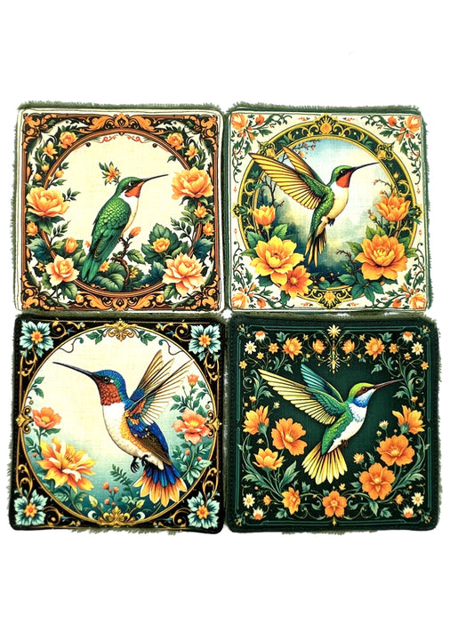 Lot de lingettes - Colibri Kaki 1