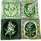 Lot de lingettes - Muguet Taupe 1