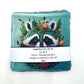 Lot de lingettes - Raton Laveur Turquoise Gris 1