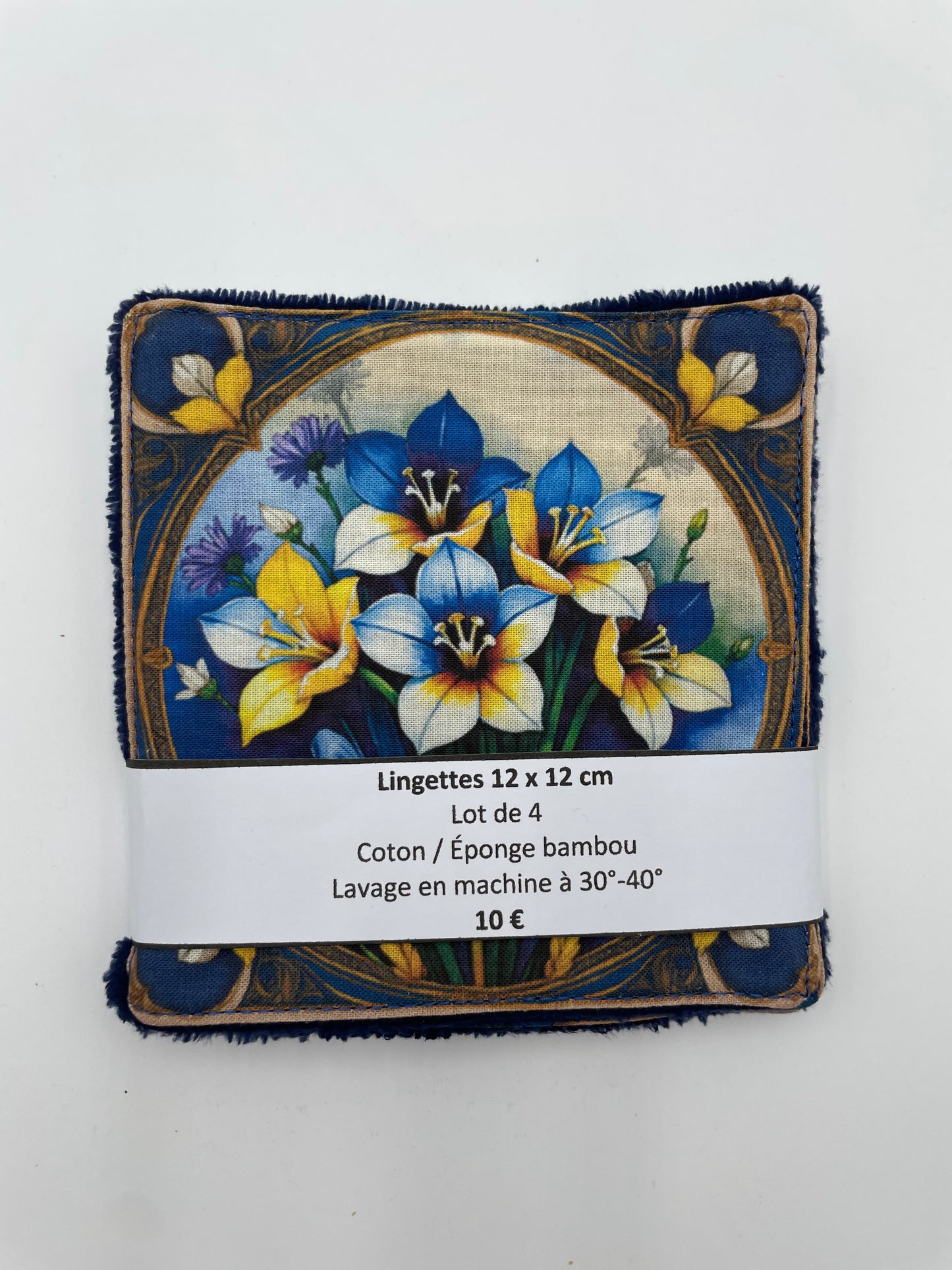 Lot de lingettes - Jonquilles Marine 1
