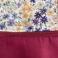 Sac à langer - Prune et Fleurs violettes