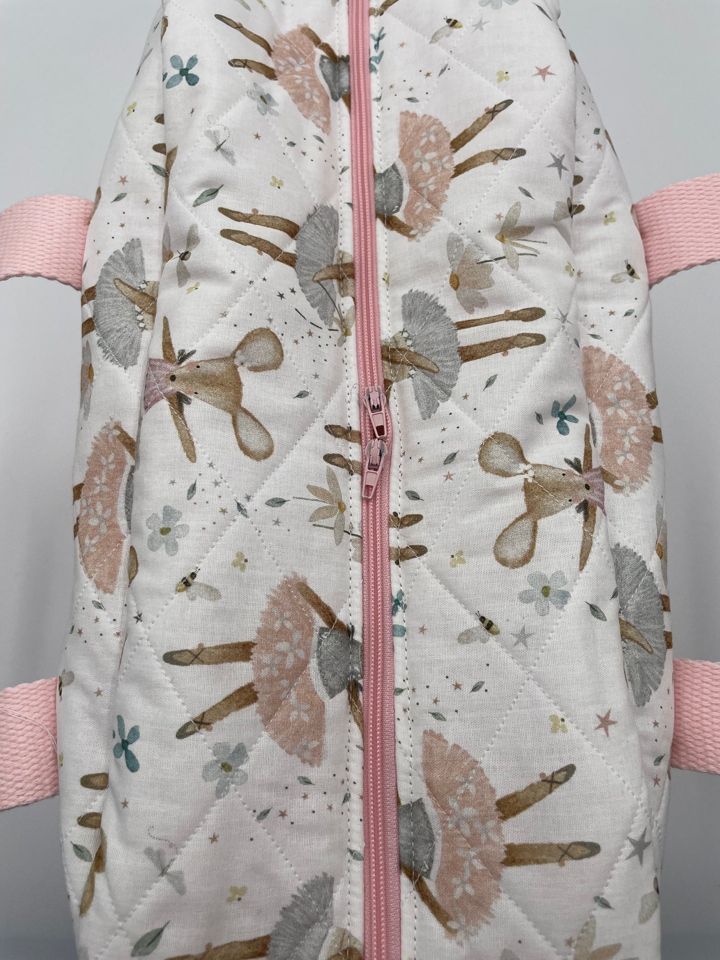 Sac à langer - Rose et Souris