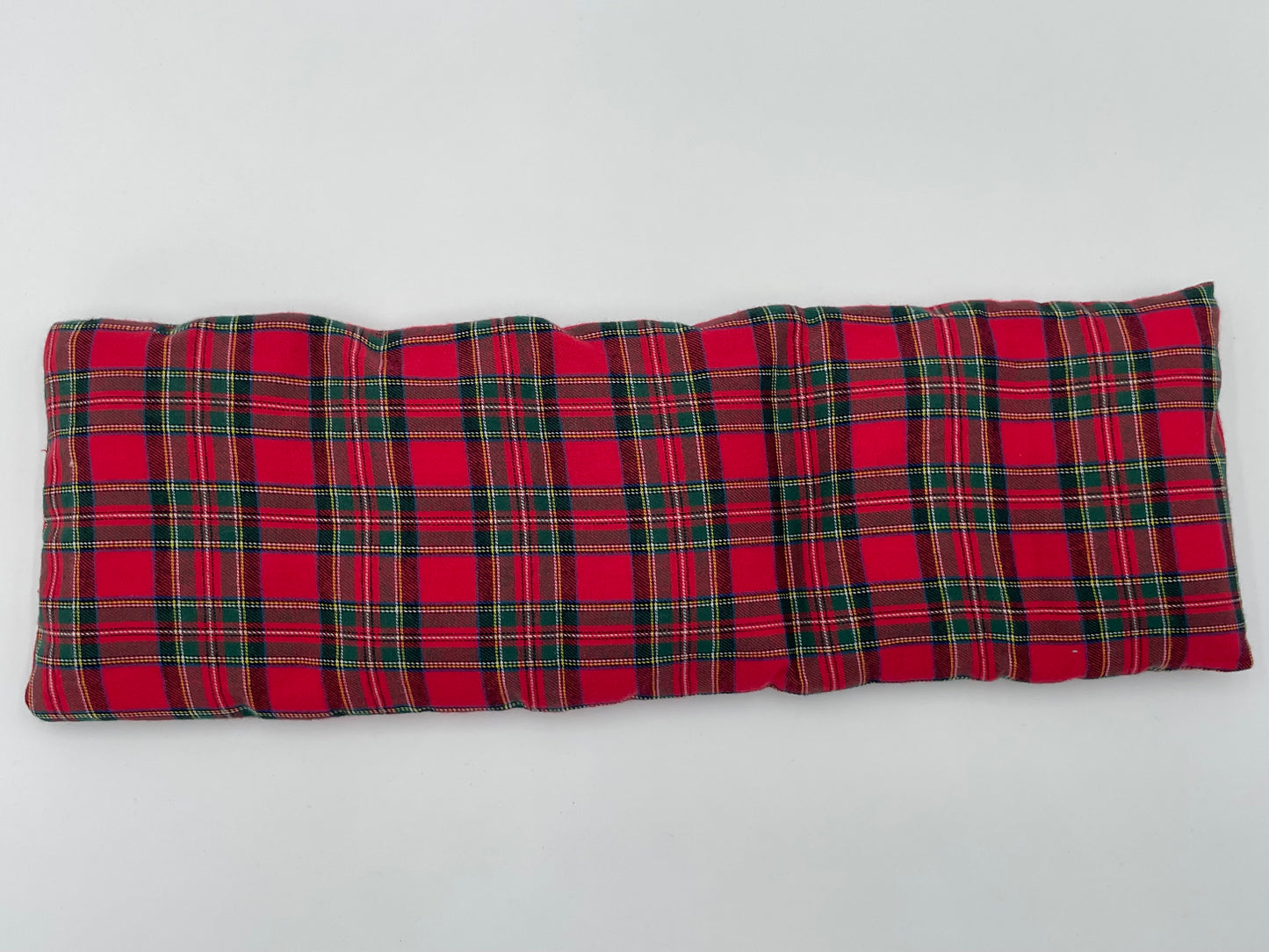 Bouillotte sèche L - Carreaux écossais rouges