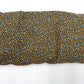 Bouillotte sèche M - Fleurs sur fond marron