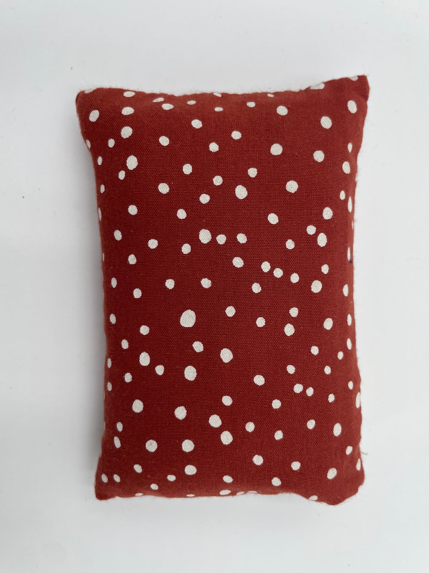 Bouillotte sèche S - Terracotta et pois