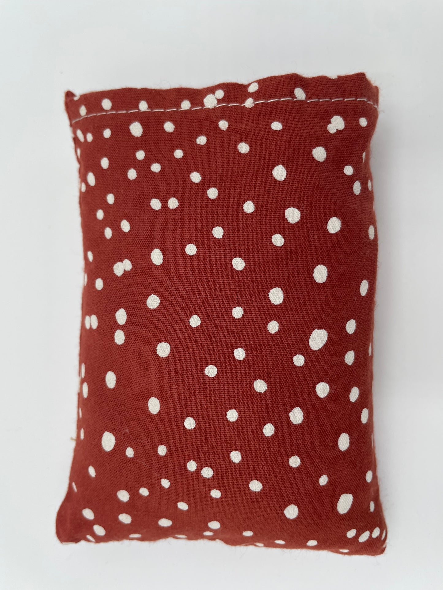 Bouillotte sèche S - Terracotta et pois