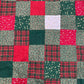 Couverture Patchwork - Noël Rouge