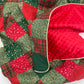 Couverture Patchwork - Noël Rouge