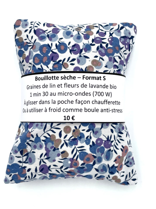 Bouillotte sèche S - Baies bleues