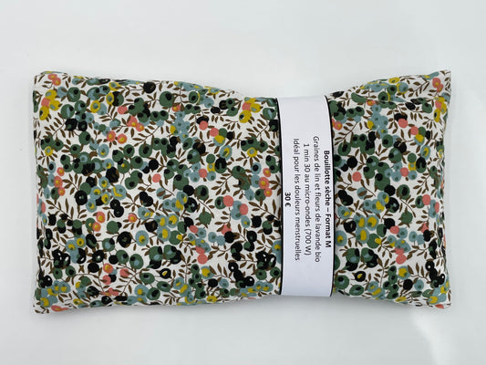 Bouillotte sèche M - Baies vertes
