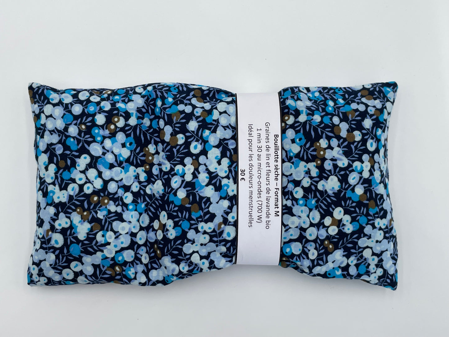 Bouillotte sèche M - Baies bleues