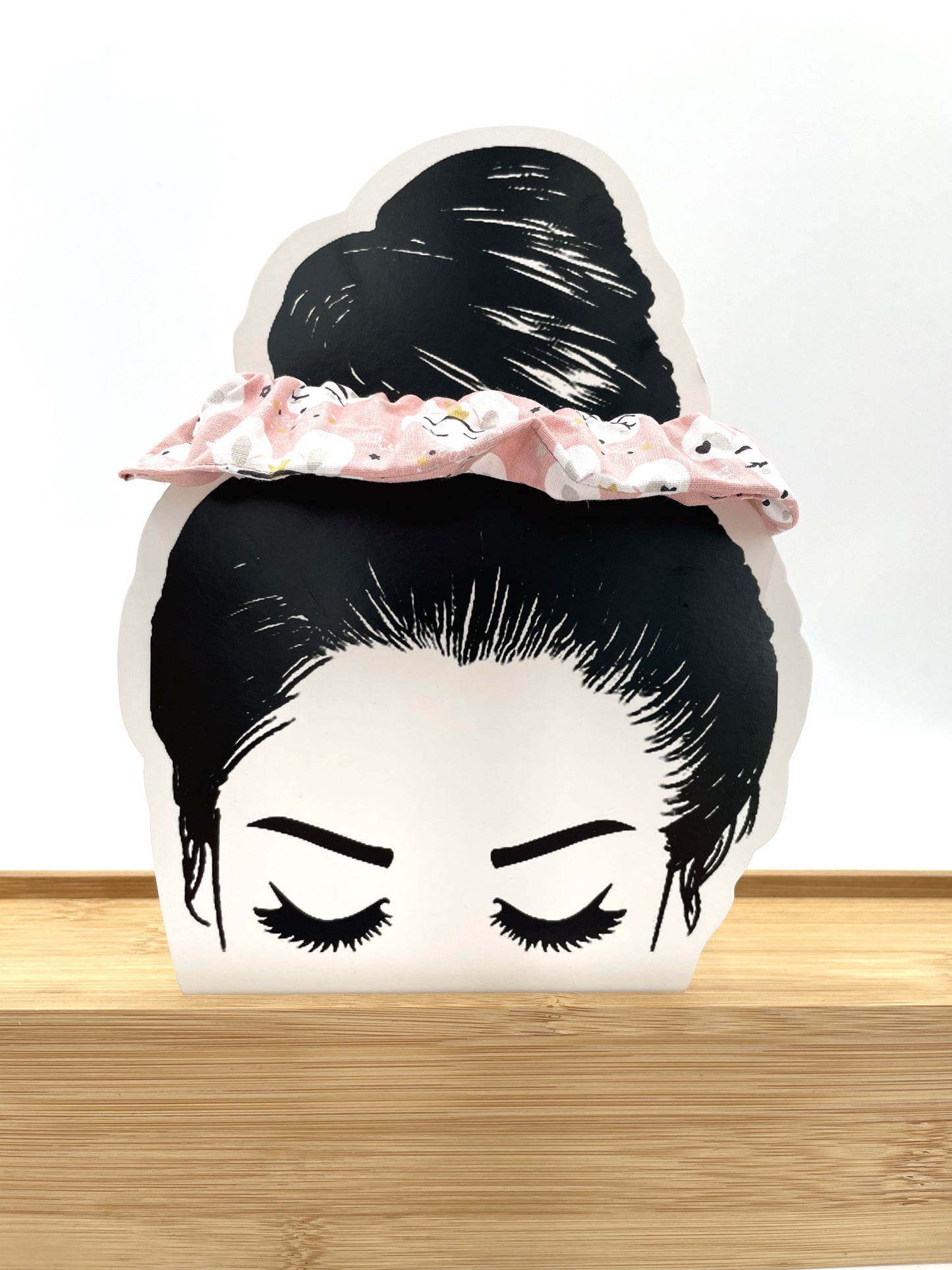 Chouchou - Souris sur fond rose