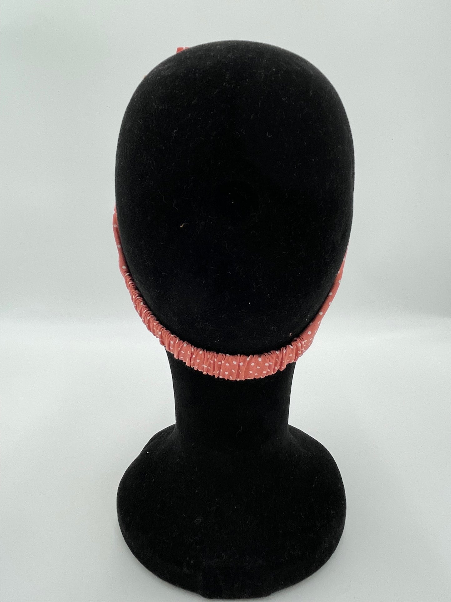 Bandeau à nouer - Pêche et Pois blancs