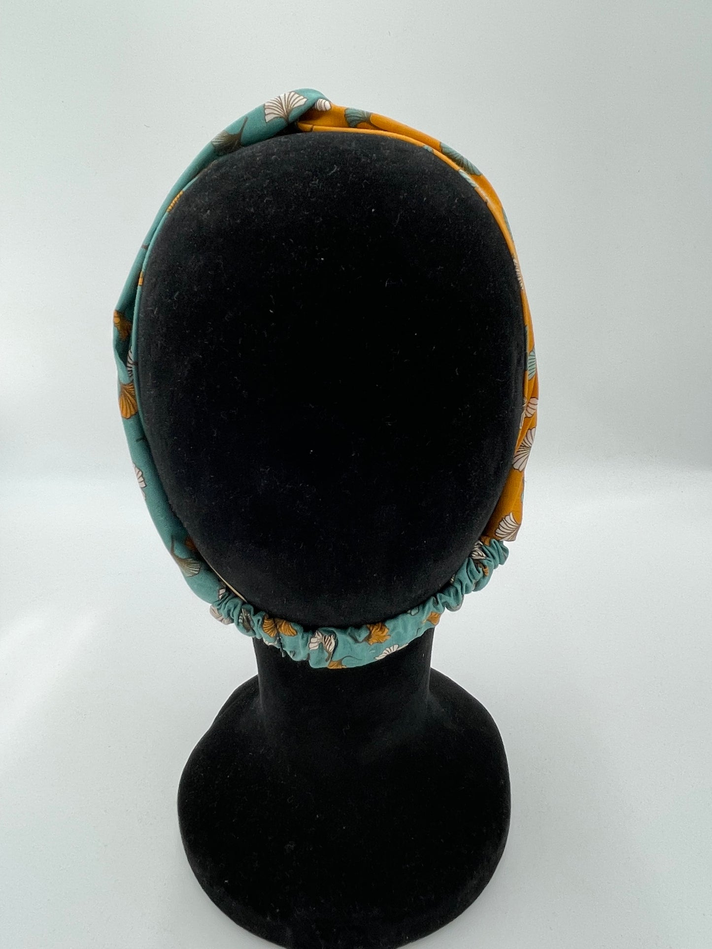 Bandeau turban - Genkgo bicolore