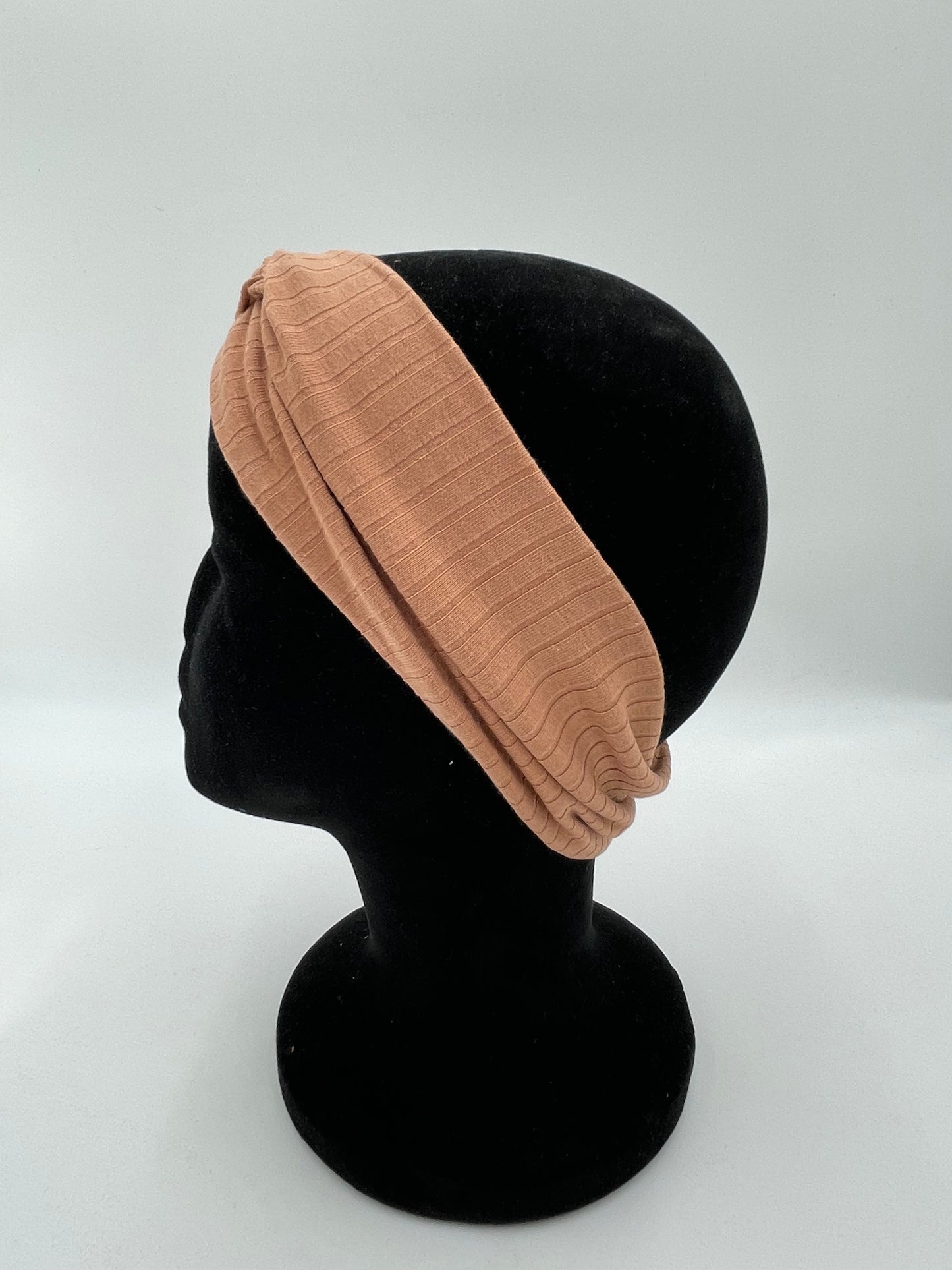 Bandeau jersey - Côtelé noisette