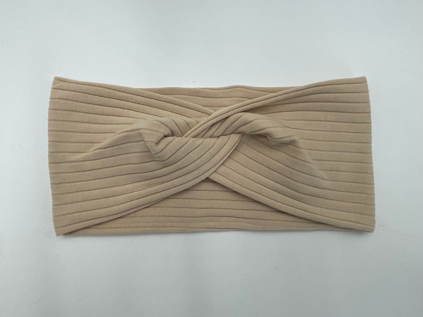 Bandeau jersey - Côtelé écru