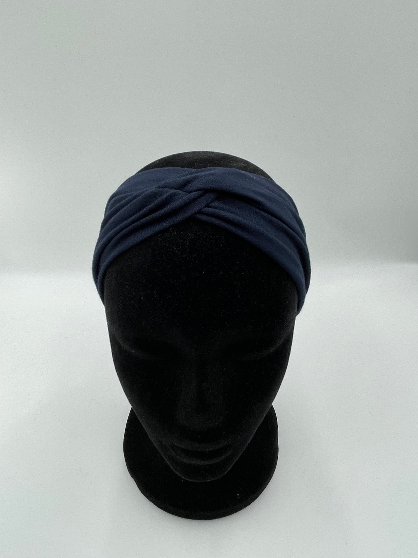 Bandeau jersey - Bleu marine uni