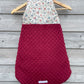 Gigoteuse d'hiver 0-6 mois - Minky et Fleurs