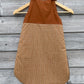 Gigoteuse d'hiver 0-6 mois - Caramel et Carreaux