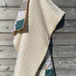 Couverture Patchwork - Tons Verts
