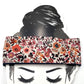 Bandeau de soin - Fleurs orange Eponge marine