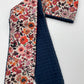 Bandeau de soin - Fleurs orange Eponge marine