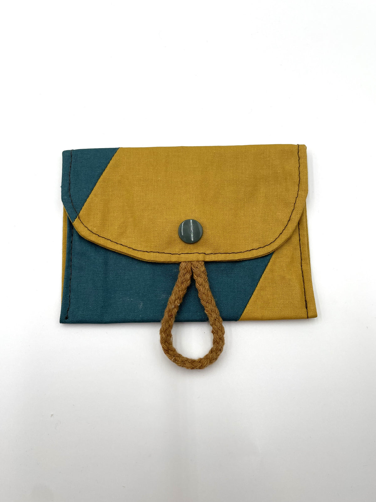 Pochette à savon en coton enduit
