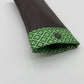 Etui à lunettes - Marron et Motifs verts
