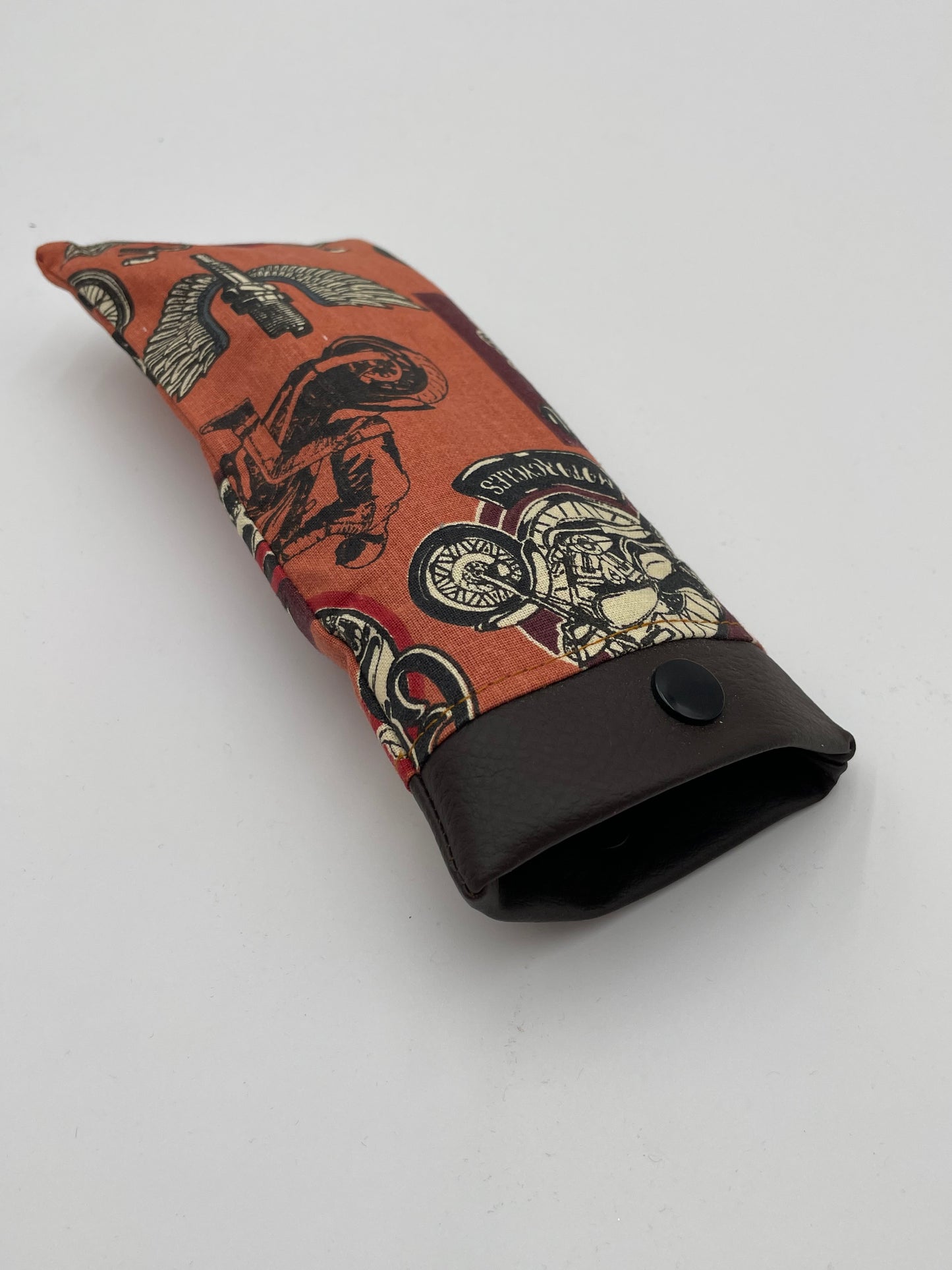 Etui à lunettes - Biker et Marron