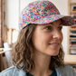 Casquette adulte - Confettis roses