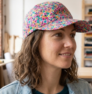 Casquette adulte - Confettis roses