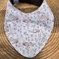 Bavoir Bandana - Animaux Taupe