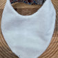 Bavoir Bandana - Fleurs Ecru