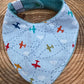 Bavoir Bandana - Avions Menthe